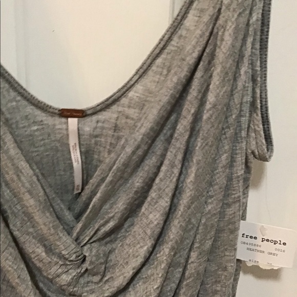 FREE PEOPLE GATHERED CROP TANK TOP - Picture 3 of 3